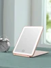 LED Foldable Travel Makeup Mirror 3 Colors Light Modes USB Rechargeable Touch Screen Portable Tabletop Cosmetic Mirror 1