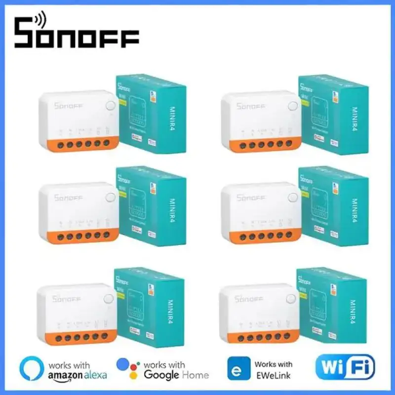 Sonoff Mini R4 Wifi Switch Mini Extreme Smart Home Modulo Relè Wi-Fi Telecomando Vocale Con Alexa Google Home Alice