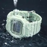 Montre de sport LED pour garçons et filles, étudiant électronique carré numérique étanche, horloge en caoutchouc colorée pour hommes et femmes 3