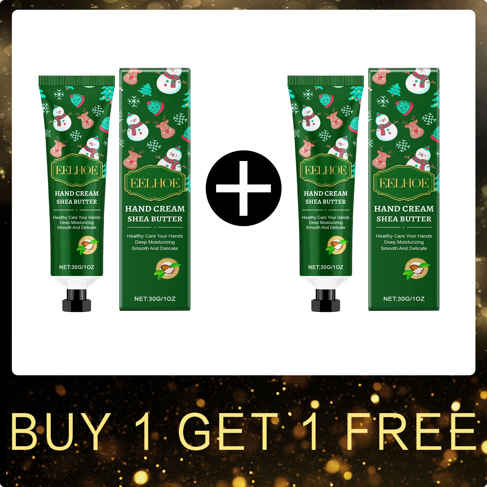 thumbnail image 1 of Crema hidratante para manos antigrietas con vitamina E para reparar la piel, antisequedad, suave, regalo de Navidad, crema aclaradora para manos, 1 of 5