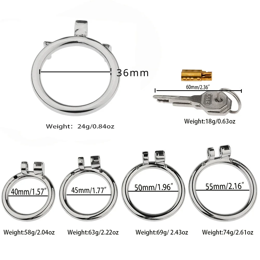 BDSM Double Penis Rings Cock Lock Prevent Erection Cheat Male Chastity Cages Erotic Zinc Alloy Bondage Restraint Sex Toy for Men penis chastity cage chastity lock sex toy chastity cage accessory penis cock ring