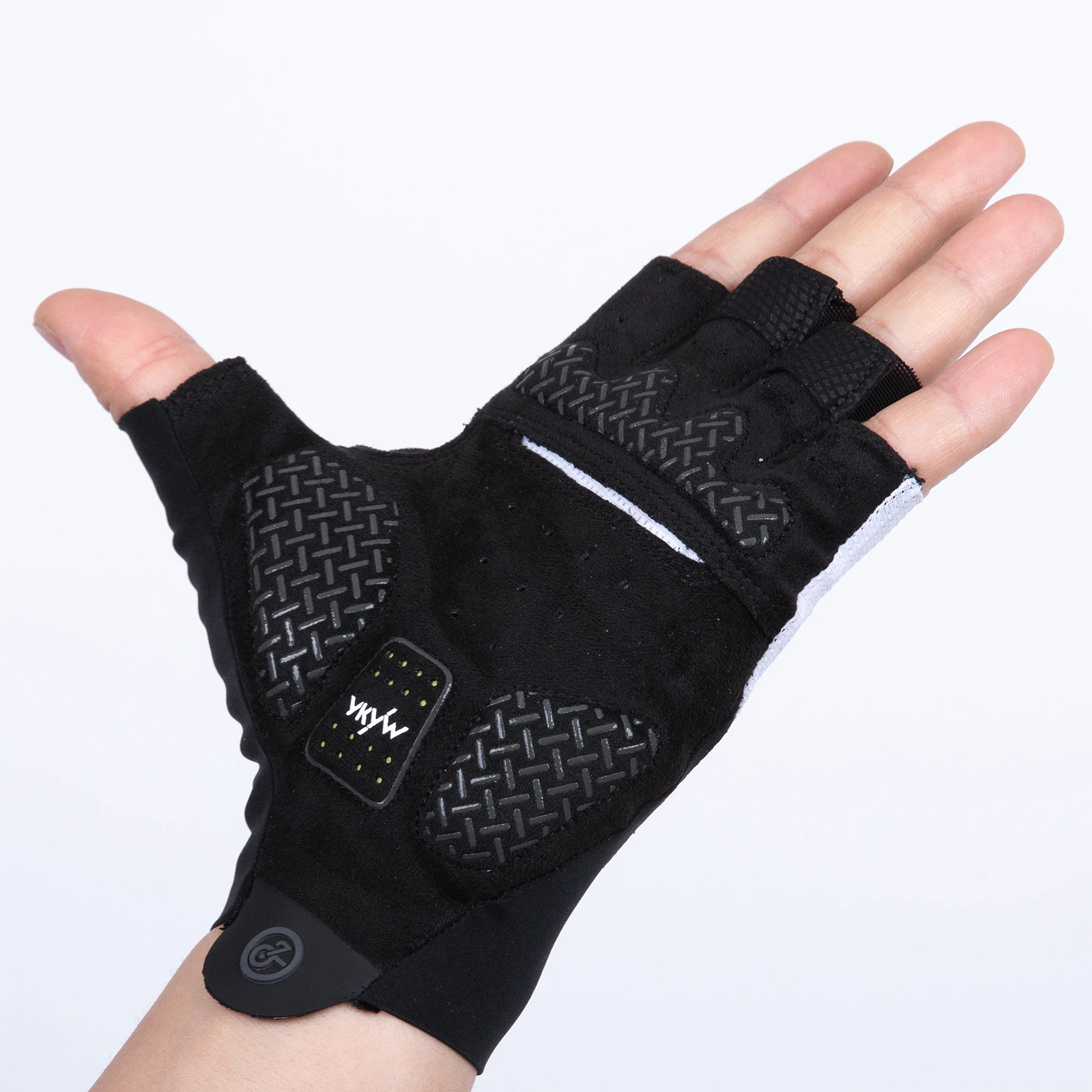 YKYWBIKE 2026 Unisex-Fahrradhandschuhe Halbfinger PORON XRD Unisex Sommer stoßdämpfende Fahrradhandschuhe Rennrad Outdoor-Handschuhe – Detail 4