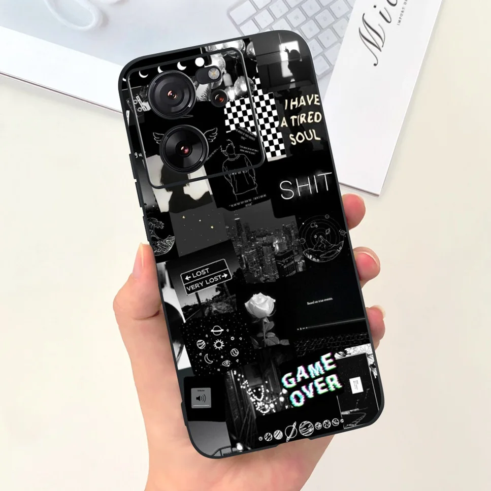 For Xiaomi 13T Case 13 T Pro 5G Candy Paint Soft Silicone Shockproof Phone Cases For Xiaomi 13T Mi13T Pro Bumper Cover Capa