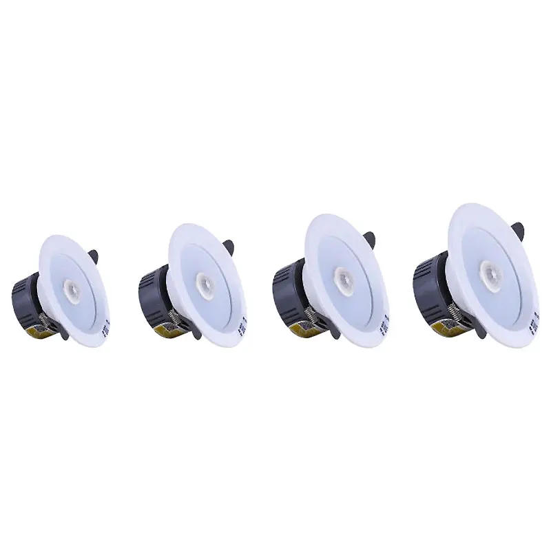 Lámpara de emergencia para el hogar, luces de emergencia, Downlight de recarga, Control de Sensor humano, lámpara Led redonda para interiores, AC200-240V