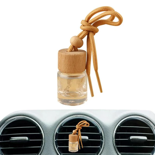 6-8mlCar Hanging Perfume Bottle Air Diffuser Ornaments Essential Oil Bottle Pendant  Decor For Air Refreshing Car Accessories - AliExpress