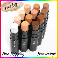 Double-headed Concealer Stick Private Label 2in1 Repairing Brightens Skin Tone Waterproof Sweatproof Trimming Face Makeup Custom 1