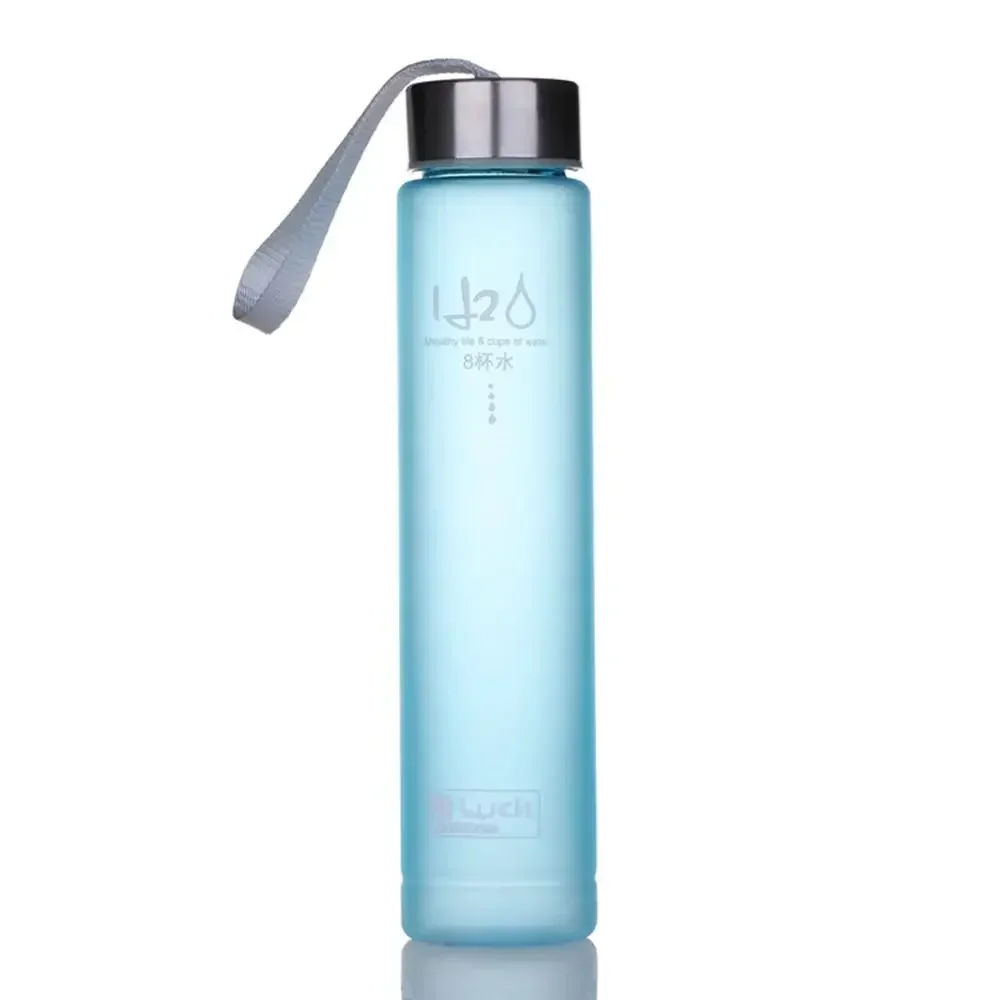 280ml Vacuum Flasks Plastic Water Cup Drinkware Frosted Camping Drinking Water Bottle Termos Girl Stainless Steel Thermos Bottle