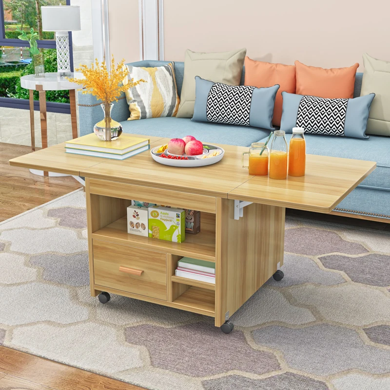 

Multifunction Coffee Tables Neat Extendable Luxury Coffee Tables Decoration Trundle Petit Meuble Auxiliary Furniture WW50CT