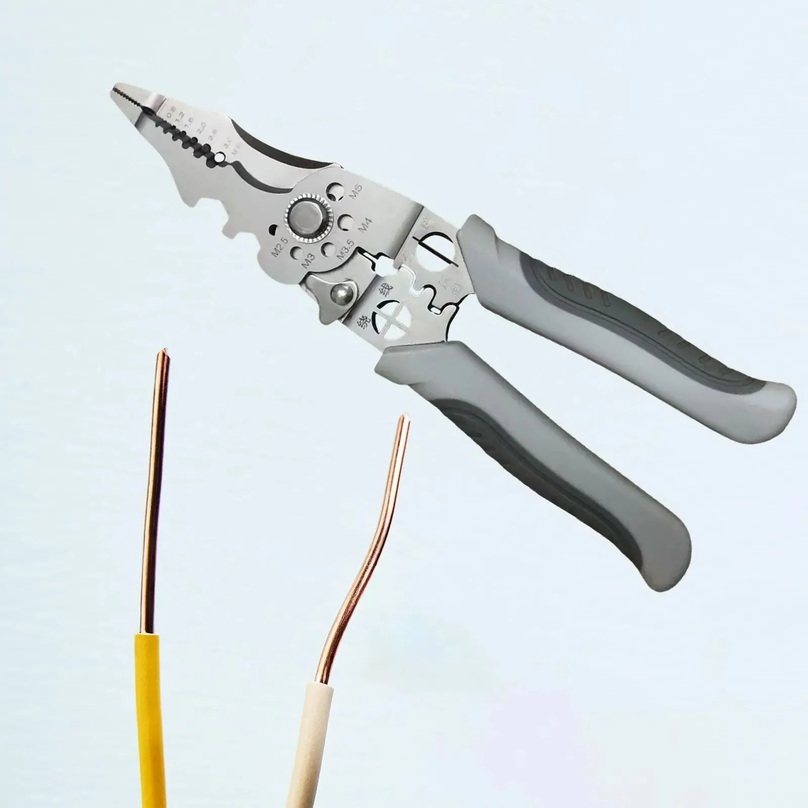 Universal pliers Multi Functional Electrician Pliers For Wire Splitting And Stripping Specialized For Electricians Pliers Terminal Hand Tool