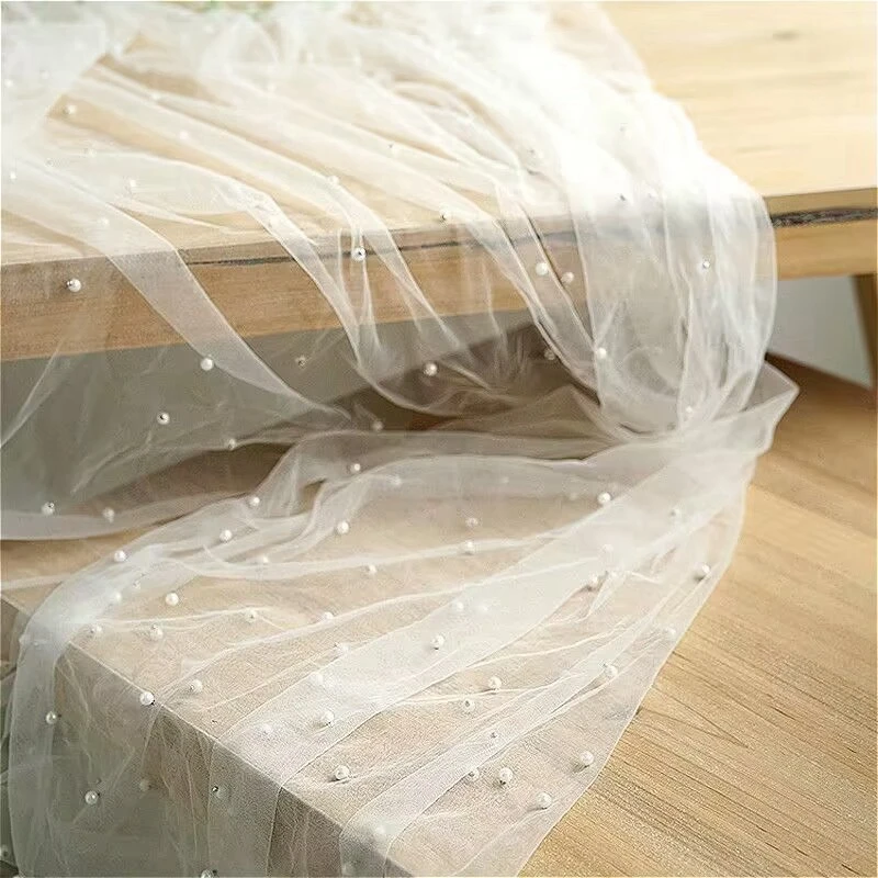 Pearl mesh Shooting Props Nail Polish Handheld Decoration nail enhancement photography background cloth Nail Accessories 5
