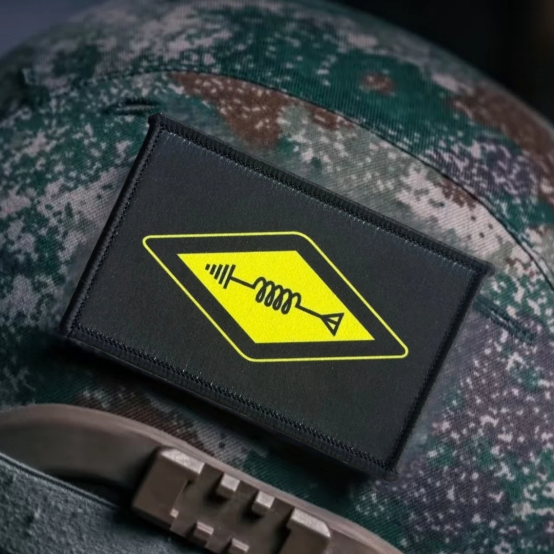 Amateurfunk-Patch, Amature Moral, taktische Militärarmee, USA-Flagge, HookLoop-Applikationen, bedruckte Aufnäher für Kleidung, Rucksack-Aufkleber