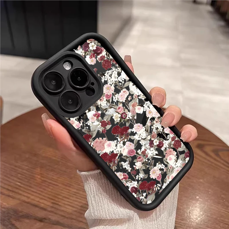 Butterfly Flower Bumper Phone Case