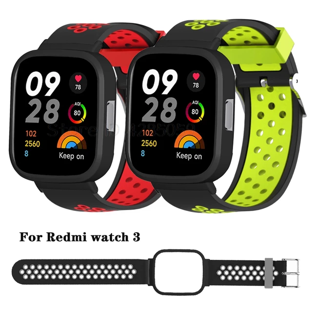 Correa de silicona para reloj inteligente Redmi 3, pulsera a la moda,  accesorios de pulsera - AliExpress