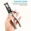 Professional Car Water Pipe Hose Clip Pliers Clamp Swivel Drive Jaw Locking Tool Removal And Installation Of Ring-Type Flat-Band 1