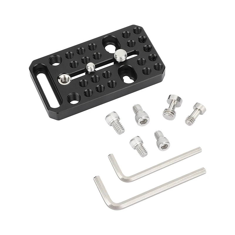 Hdrig Multipurpose Cheese Plate Câmera Rig Quick Release Baseplate para Sony Canon Dslr Acessórios - Image 5