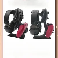 Support universel pour manette de jeu et casque, 3 niveaux, pour Xbox Switch PS4/5, accessoires de jeu de bureau, 1 pièce 5