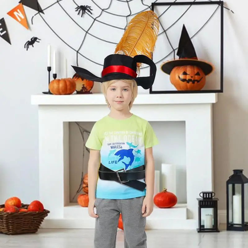 Kids Puss Hat Cape Set Children Party Cosplay Costume Home Use Cat Wearing Boots Outfits Party Cloak Clothes For Boys Girls Kids
