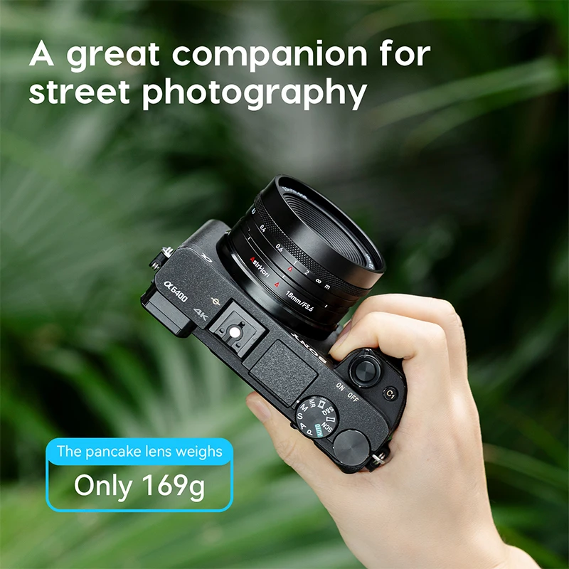 AstrHori 18mm F5.6 APS-C 광각 360 ° 니콘 Z Z5, E ZVE10 FX30, 후지필름 X Xm5, 시그마, 라이카, 루믹스L용 회전식 시프트 렌즈