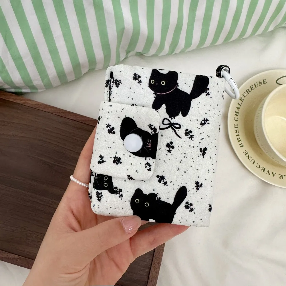 Cute Design Coin Purse Simplicity Style Multi-layer Card Holder Portable Size Catoon Pattern Korean Fashion Wallet Daily Carry