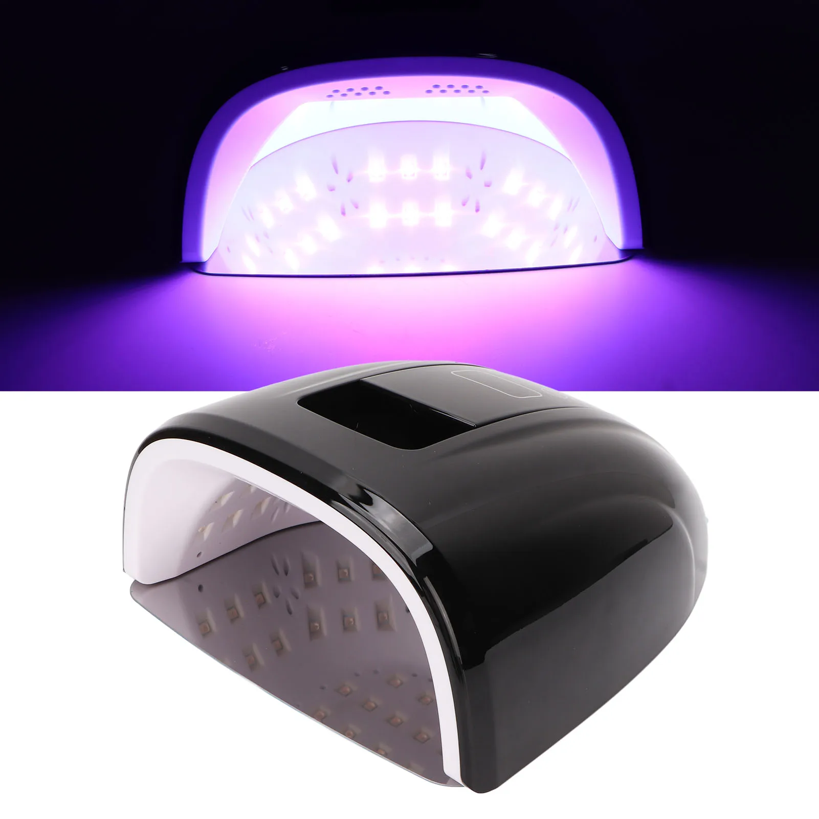 

90W UV Gel Nail Dryer Lamp 4 Gear Fast Curing 45 Lamp Chips Dual Light Source LED Nail Polish Curing Lamp US EU AU UK Plug