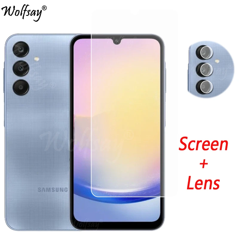 Proteggi Obiettivo Per Fotocamera Per Samsung Galaxy A25 5G Proteggi Schermo In Vetro Temperato Per Samsung A25 5G Glass Per Samsung A25 5G Glass