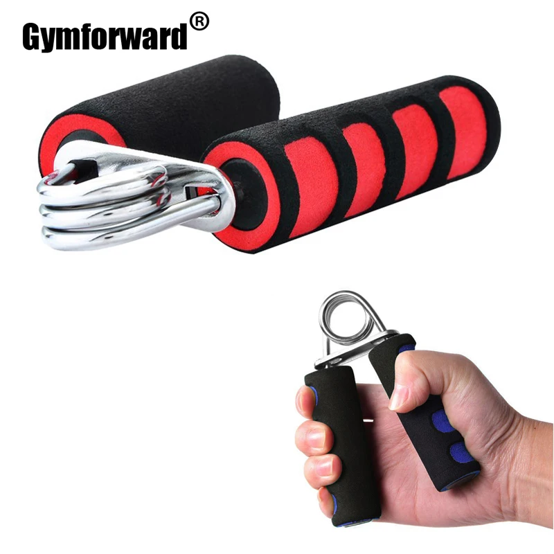 25KG Fitness Foam Hand Gripper Gym Wrist Band Power Trainer Crossfit Arm Finger Training Exercise Gym Workout Fitness Equipment