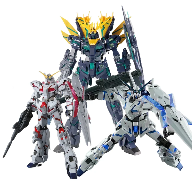Daban-子供用ユニコーンファイターロボットキット、青と白のバー