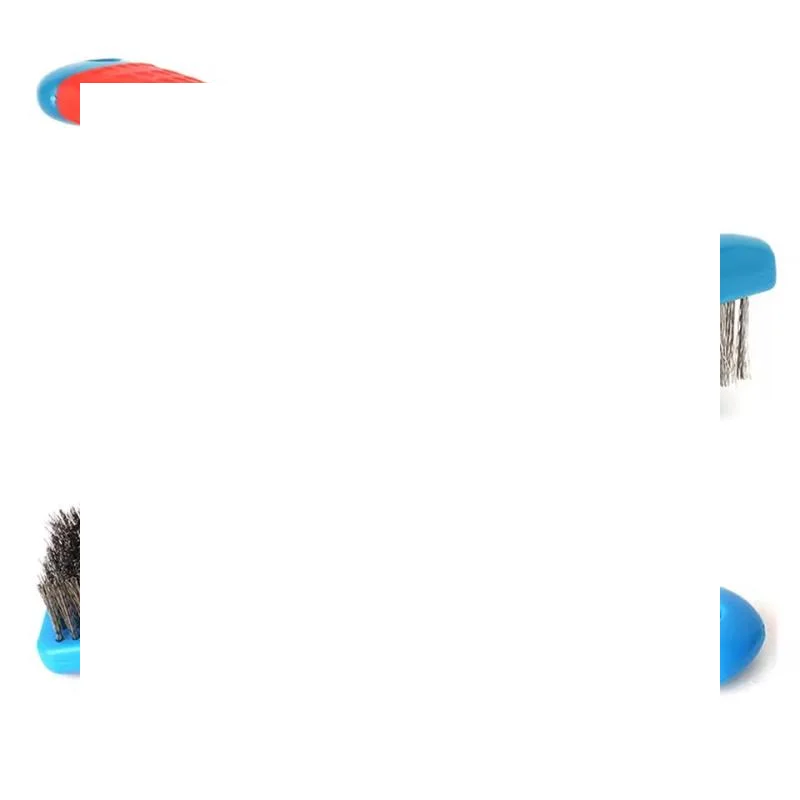 편안한 플라스틱 손잡이가 있는 고강도 스테인리스 스틸 와이어 브러시, 녹, 용..