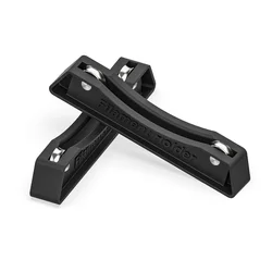 Enhanced 3D Printer Filament Spool Holder and Shelving Unit - Black (2pcs)