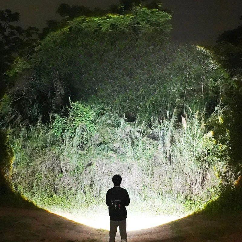 Portable Flashlight Xiaomi Outdoor Strong Light Variable Focus