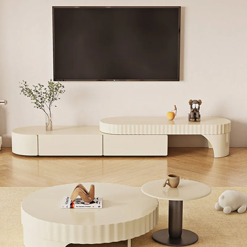 Console Tv Stand Floor Salon Portable Modern Television Tv Unit Cabinet Display Retro Szafka Pod Telewizor Theater Furniture