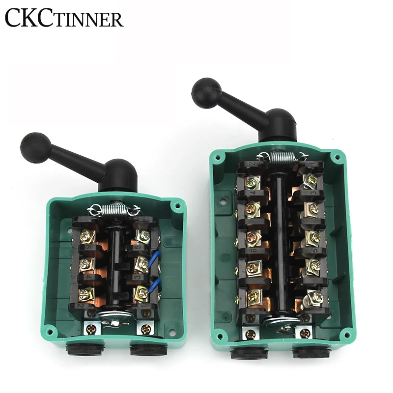 o interruptor, parada dianteira, reverso, QS-15, QS-30, QS-60, 380V