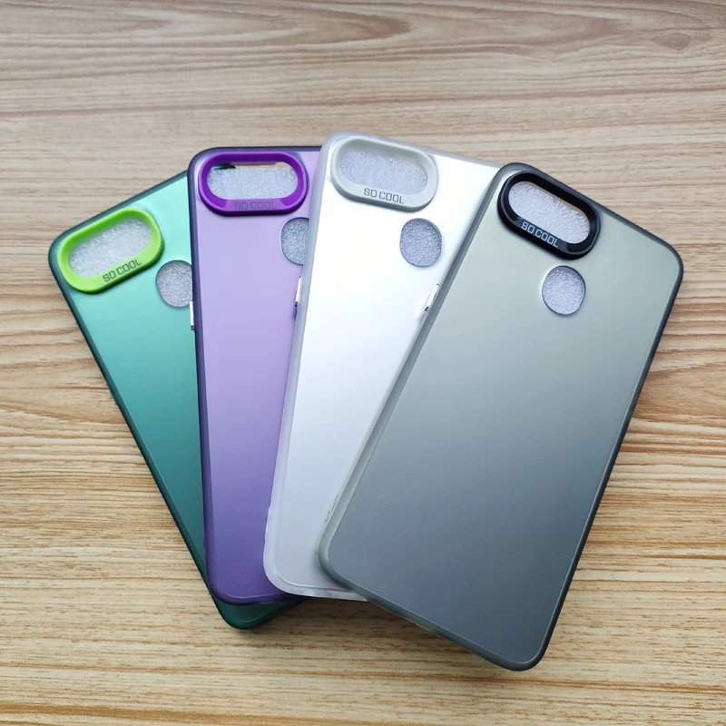 Luxury Metallic Aurora Matte Phone Cover