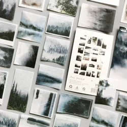 50Pcs/Pack Forest Sticker Diary Decorative Sticker DIY Label Stationery Deco Photograph Album Sticker Flake Scrapbooking