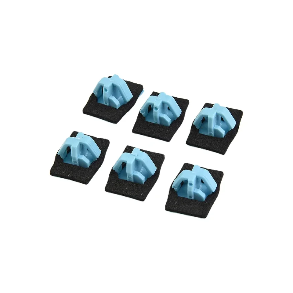 30/60 Clip Fissaggio Modanatura Auto 87756-1F000 - Fermagli Paraurti E Pannelli Per Hyundai E Kia (Nexo, Santa Fe, Sportage, Forte) | Blu E Nere Con Sigillante