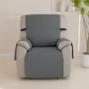Quilted Recliner Sofa Cover Water Repellent Reclining Chair Covers Pet Kid Dogs Mat Armchairs Slipcovers with Elastic Strap 3
