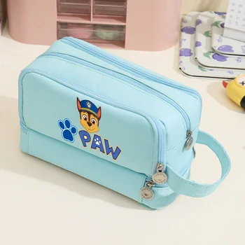 Paw Patrol Astuccio per matite di grande capacità Borsa portaoggetti multistrato Custodia per cartoni animati Astuccio per penne Forniture di cancelleria Regali per la scuola 1