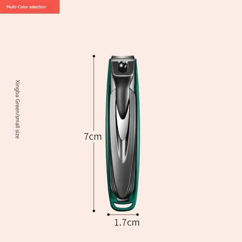 Stainless Steel Nail Clippers Splash Proof Nail Clippers Clipper Cuticle Trimmer Large Beveled Clipper Set nail clipper set