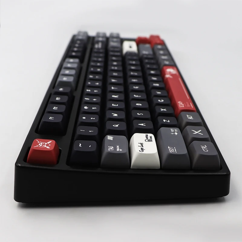 

133 шт. PBT колпачок для клавиатуры XDA DYE-SUB для RK61/GK61/GK64/68/84/980/GMMKPRO Cherry MX Механическая