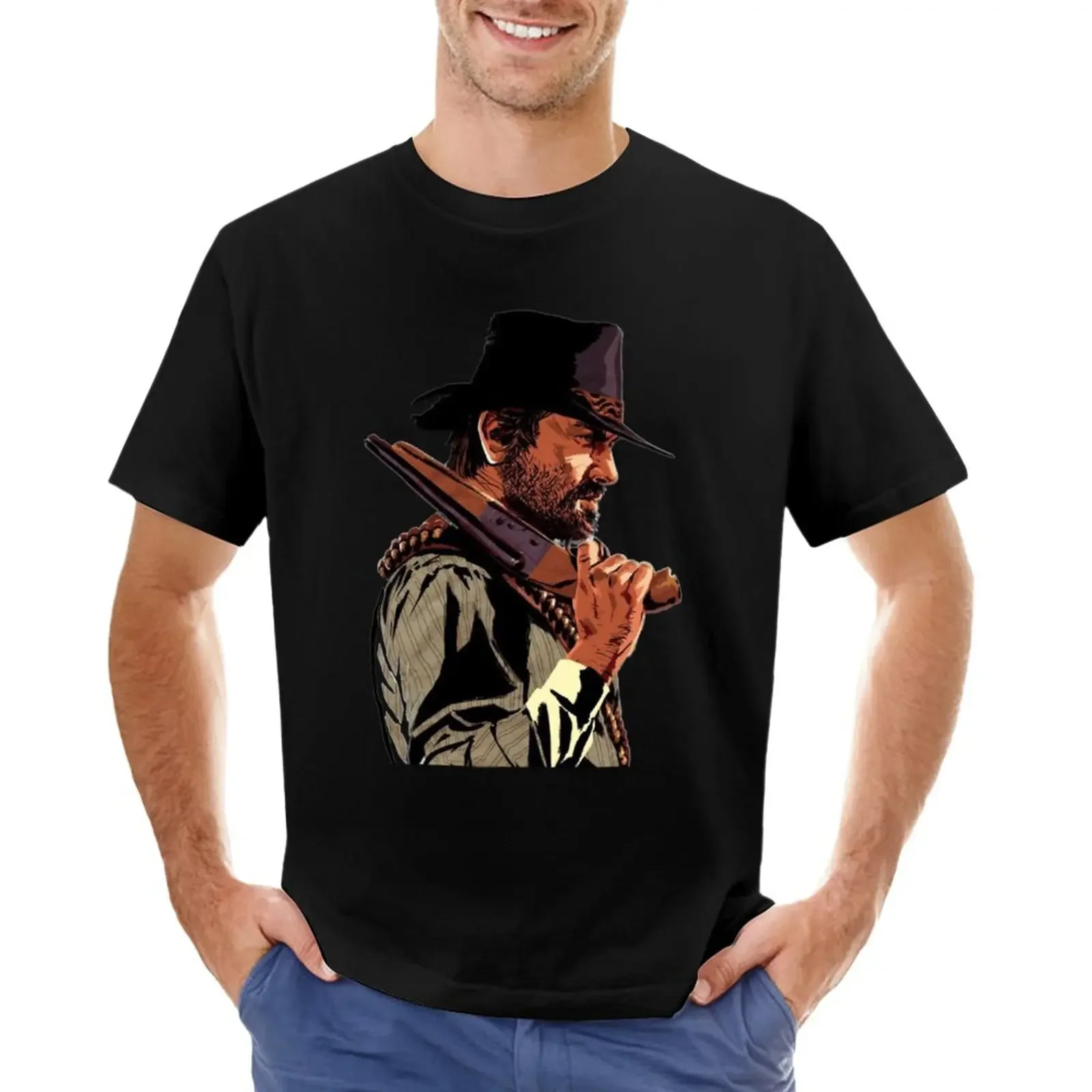 

Arthur Morgan T-Shirt sports fans oversizeds summer top t shirt men