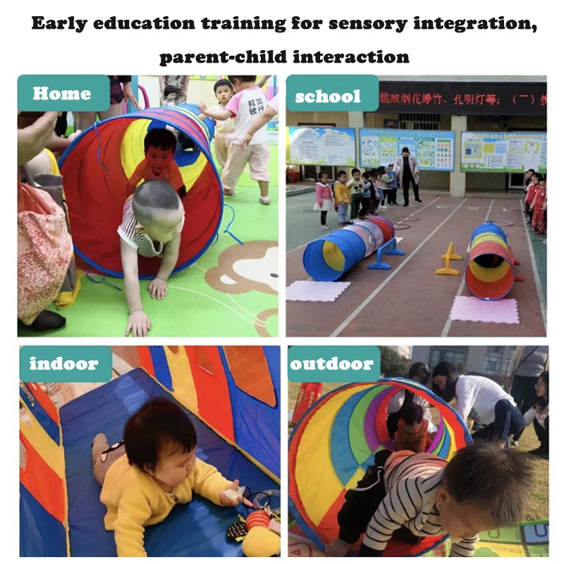 Portable Children's Tent Crawling Tunnel Beach Toys Ball Pool Tent Kids Pop-up Tent Indoor Crawling Games Child Play House Tents 5
