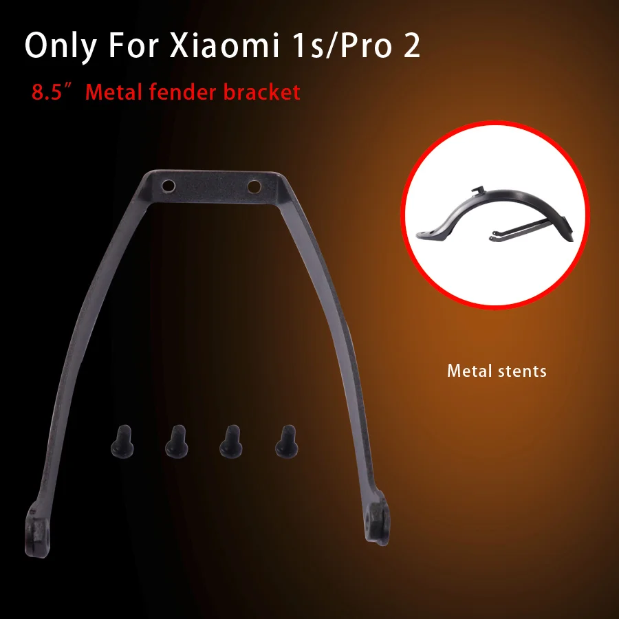 8.5Inch Rear Fender Mudguard Support Bracket Screw Mounting For Xiaomi Essential Pro 2 Electric Scooter Fender Bracket Parts