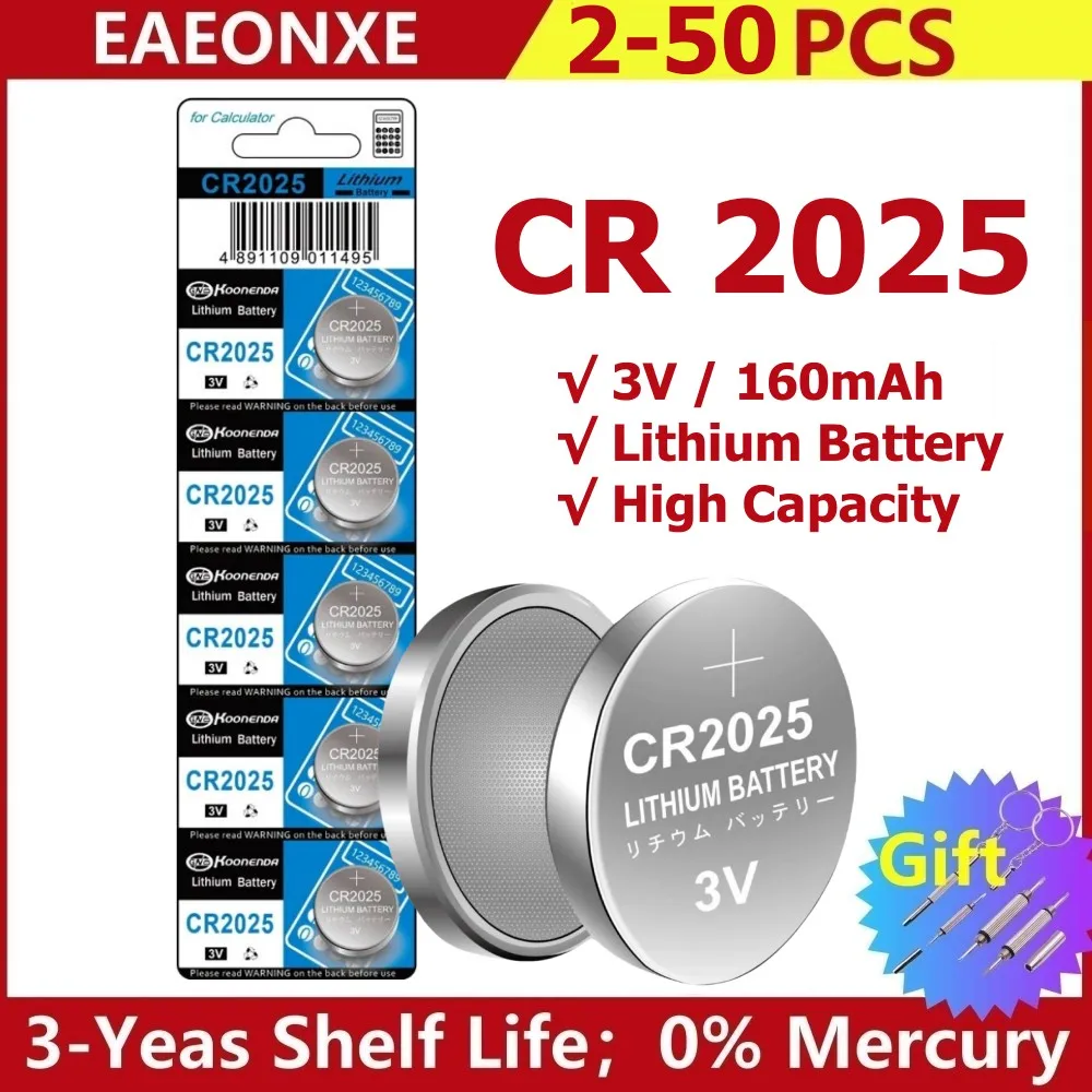 CR2025 Batteries - Shop CR2025 batteries with free shipping on AliExpress