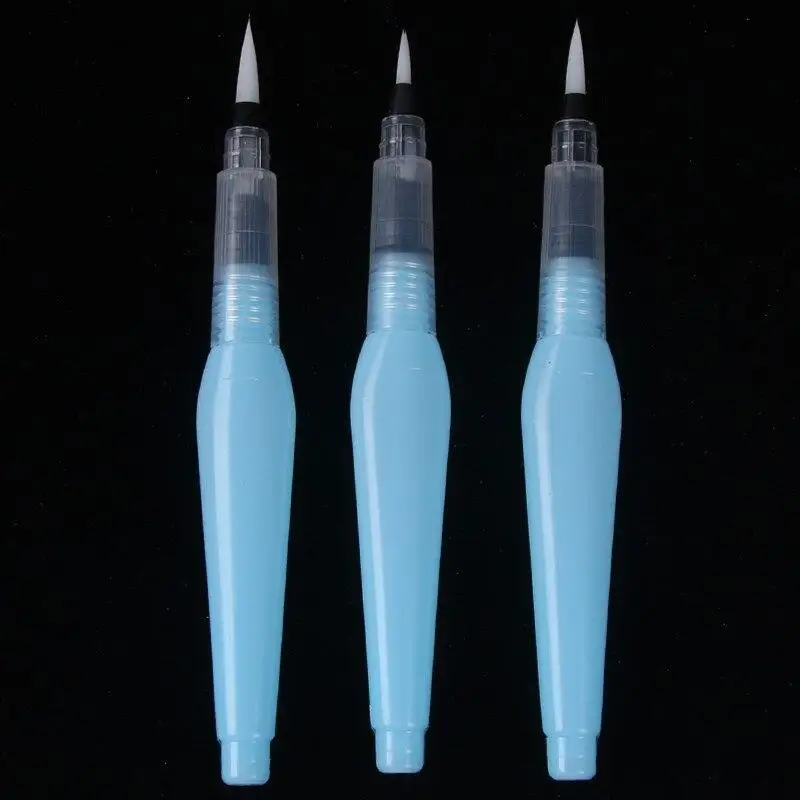 1pc pennello per acquerelli forniture d'arte penna per acquarello pennello per calligrafia di grande capacità pennello per serbatoio d'acqua