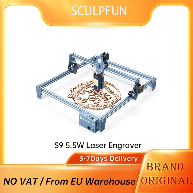 SCULPFUN S9 90W CNC Router Laser Engraving Machine Laser Engraver Cutter