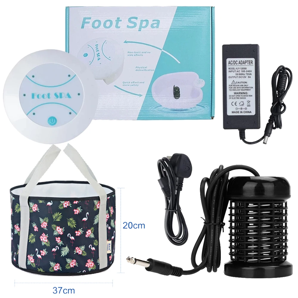 Mini Electric Foot Spa Bath Detox Machine for Relaxation