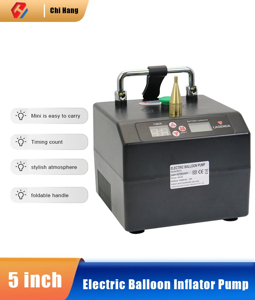 

160 длинные волшебные шары и 5-дюймовый двойной комплект воздушных шаров, Электрический надувной насос для надувания воздушных шаров