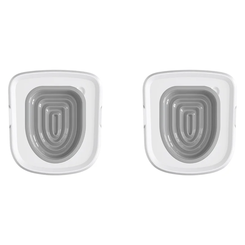 WORTHOWN-2X 플라스틱 고양이 화장실 훈련 키트 재사용 가능한 강아지 고양이 쓰레기 매트 고양이 화장실 트레이너 화장실 애완 동물 청소 C