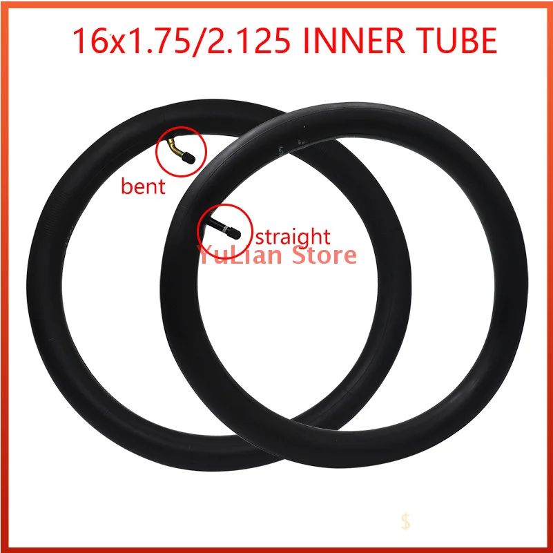 

Акция, 16x1, 1/75/2 внутренняя трубка с угловым стержнем клапана или прямым клапаном для газового электрического скутера и электрического велосипеда