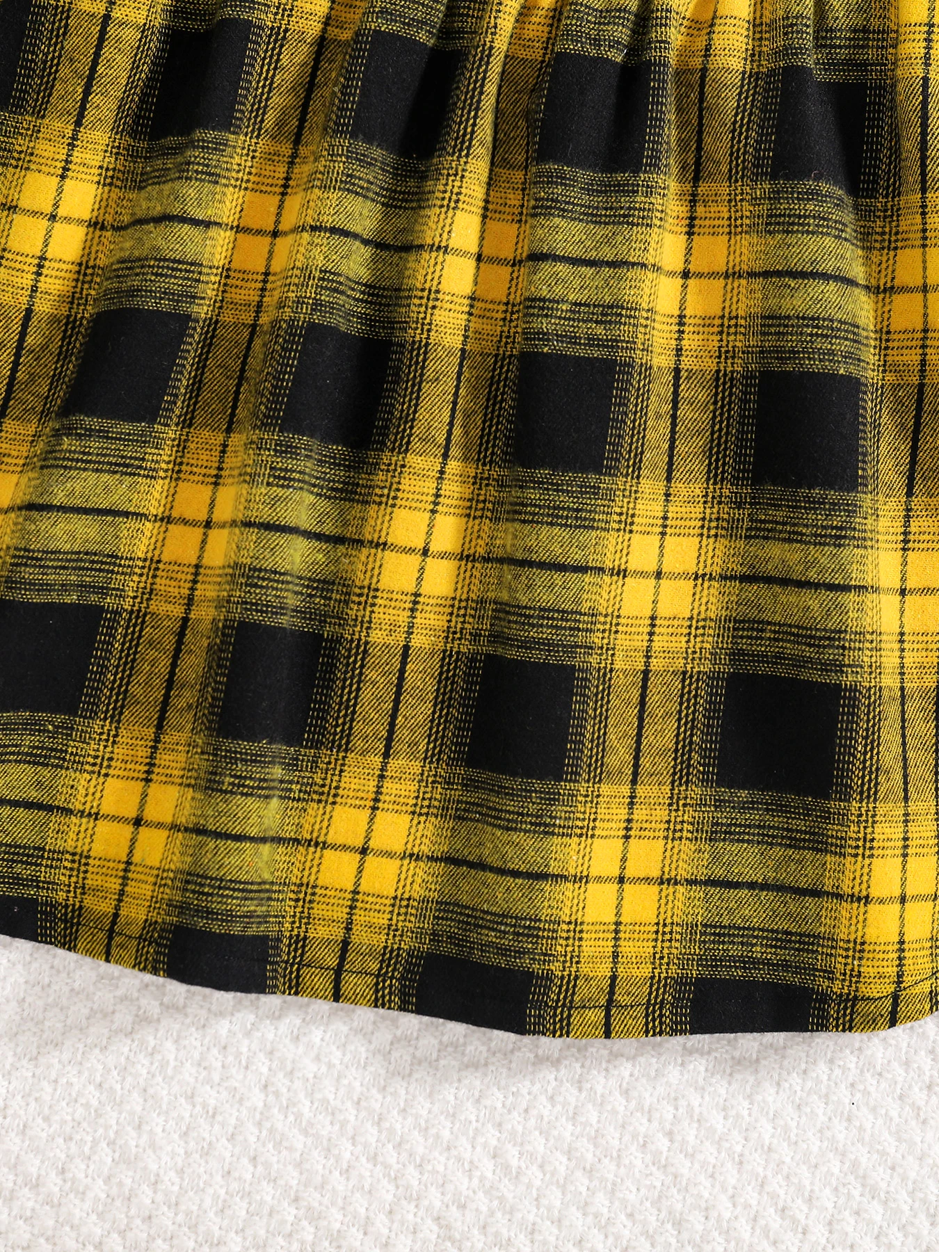 الفتيات أزياء عارضة 2 قطعة مجموعة طية صدر السترة السوداء بأكمام طويلة إلكتروني طباعة قميص منقوشة تنورة ربيع الخريف جديد